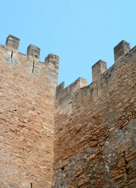 Живописный Вид Захватывающую Крепость — стоковое фото