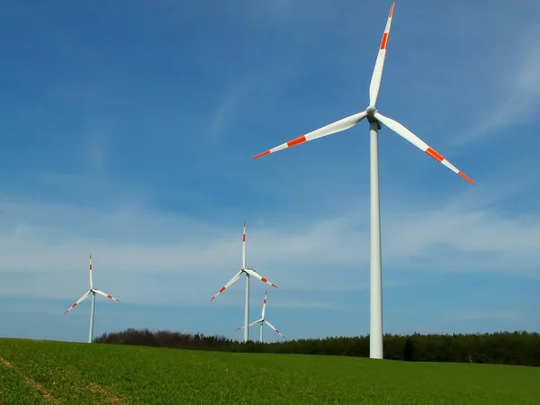 Windmolen Windmolenpark Windmolencentrale — Stockfoto