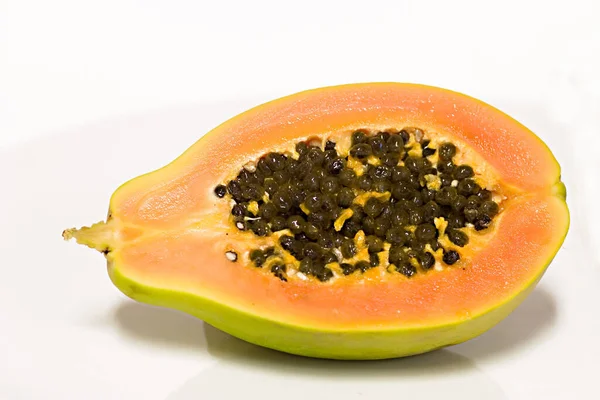 Papaya Fruta Exótica Dulce — Foto de Stock