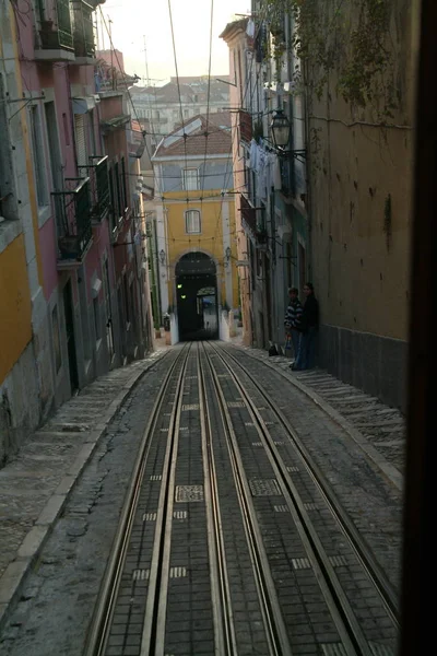 Lisboa Cidade Portugals Hilly Capital Costeira — Fotografia de Stock