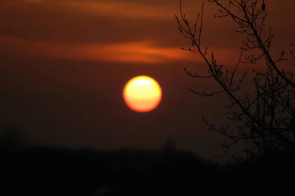 Kurz Nach Sonnenaufgang Originalbild Nichts Geändert — Stockfoto