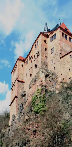 美丽的中世纪城堡建筑景观 — 图库照片