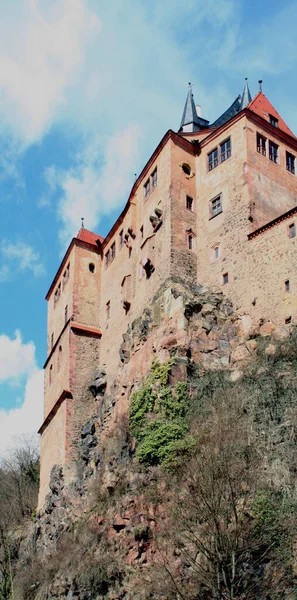 Vista Panorâmica Bela Arquitetura Medieval Fortaleza — Fotografia de Stock