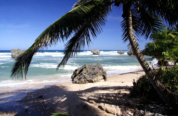 Schöner Ruhiger Strand Reisekonzept — Stockfoto