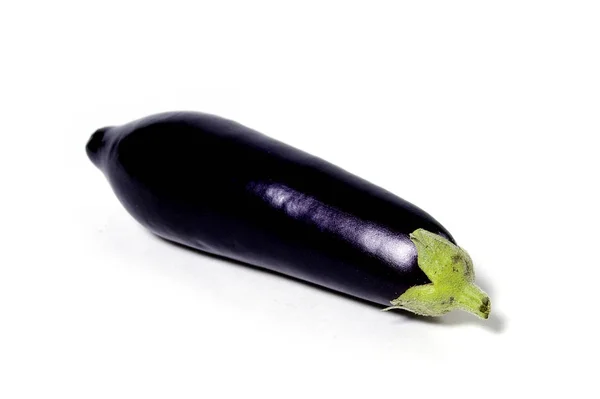 Purple Aubergine Vegetable Food — Stock Photo, Image