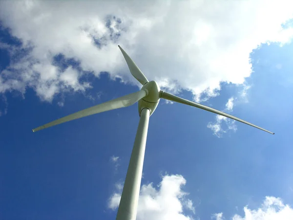 Energía Eólica Molino Viento — Foto de Stock