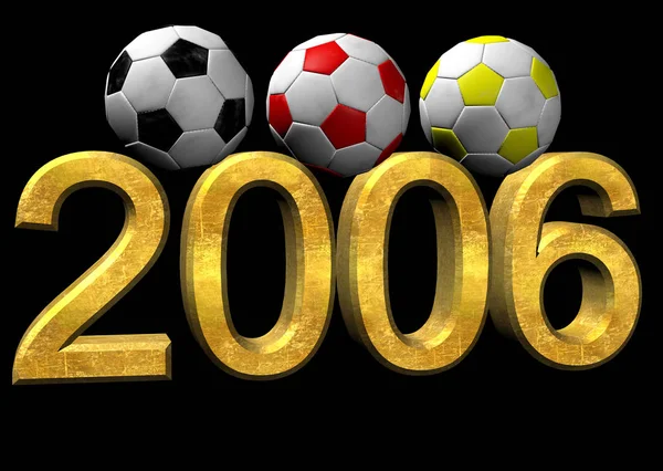 Fotboll 2006 — Stockfoto