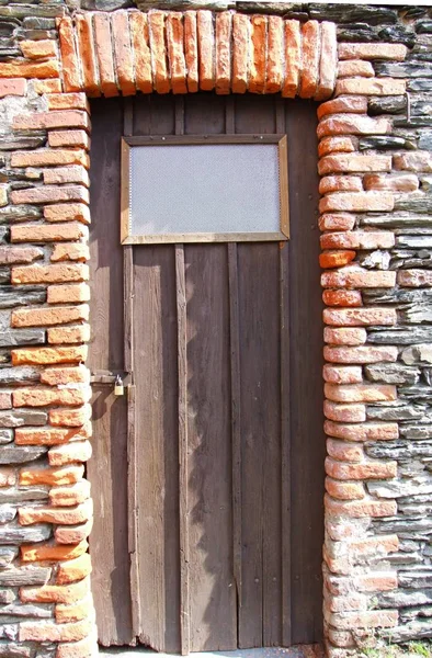 Door Brick Frame — Stock Photo, Image