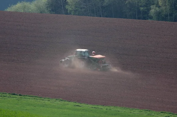 Landschappelijke Kijk Landbouw Selectieve Focus — Stockfoto