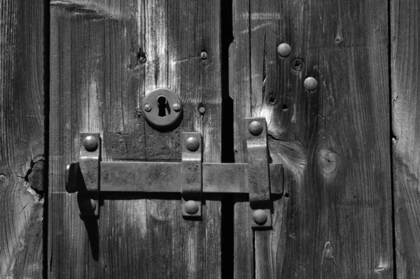 Old Wooden Door — Stock Photo, Image