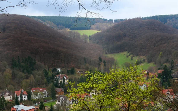 Vista Pittoresca Del Paesaggio Campagna — Foto Stock