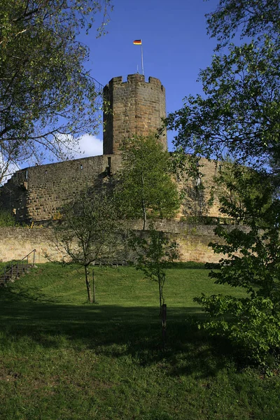 Malowniczy Widok Majestatyczną Średniowieczną Architekturę — Zdjęcie stockowe