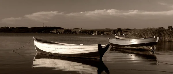 Vista Panorâmica Dos Detalhes Barco Vela — Fotografia de Stock