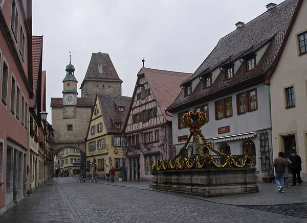 Rothenburg Der Tauber Φωτογραφία — Φωτογραφία Αρχείου