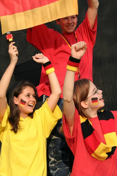 Szenische Sicht Auf Das Fußballsport Konzept — Stockfoto