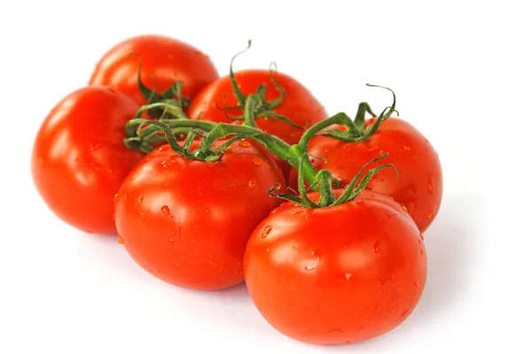 Tomates Vermelhos Frescos Maduros — Fotografia de Stock