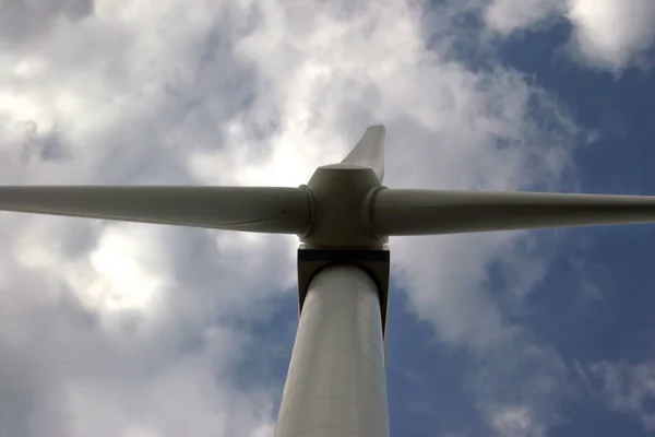 Ветряная Мельница Ветряная Электростанция — стоковое фото
