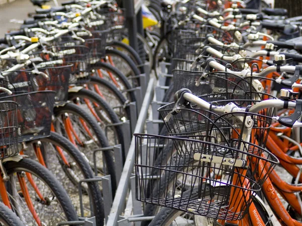 Bicycle Rentals Bolzano — Stock Photo, Image