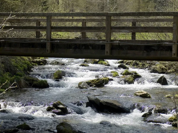 Fiume Montagna Alto Adige — Foto Stock