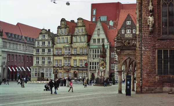 Marktplatz Bremen — Φωτογραφία Αρχείου