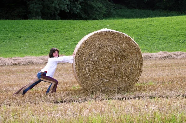 Närbild Porträtt Söta Barn — Stockfoto