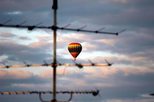 Gökyüzünde Renkli Balonlar — Stok fotoğraf