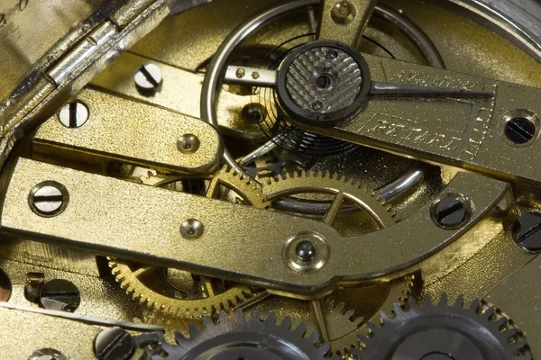 Vecchio Orologio Attrezzature Ingegneria — Foto Stock