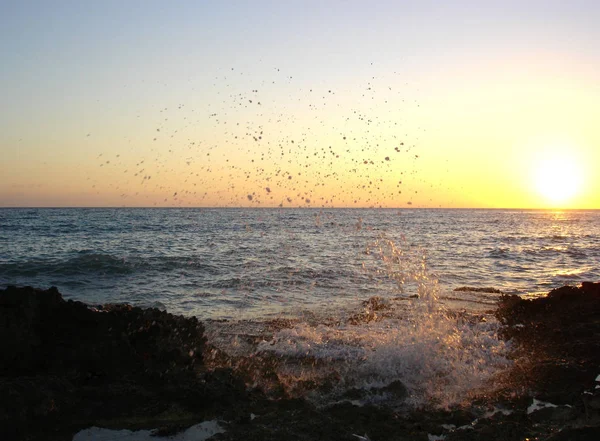 Vue Sur Une Belle Côte Mer — Photo