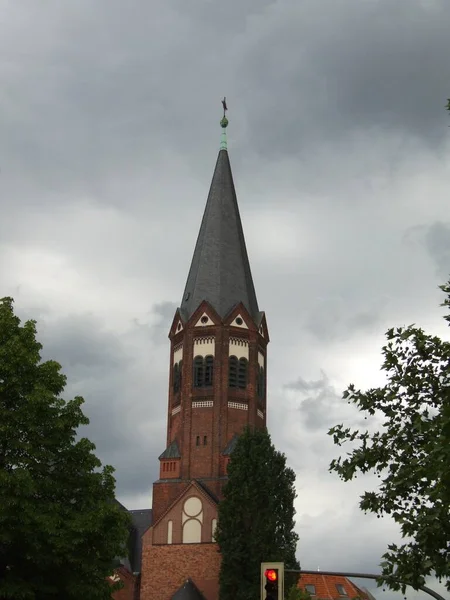 Church Berlin Wilmersdorf教堂 — 图库照片