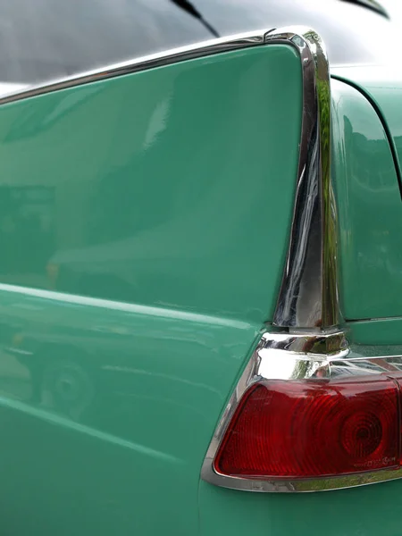 Close Green Car — Stock Photo, Image