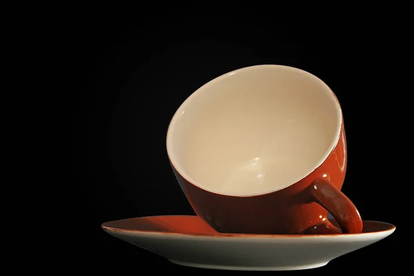 Reggeli Csésze Fekete Kávé — Stock Fotó