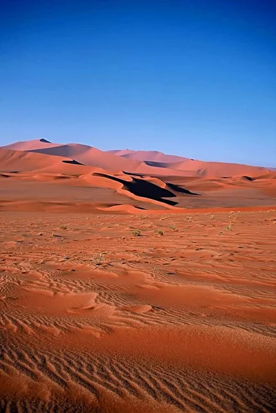 Soussousvlei Voor Zover Het Oog Reikt — Stockfoto