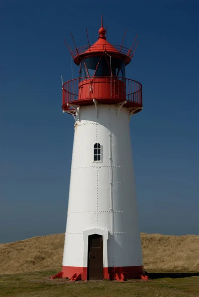 Leuchttum Ostrově Sylt Německo — Stock fotografie