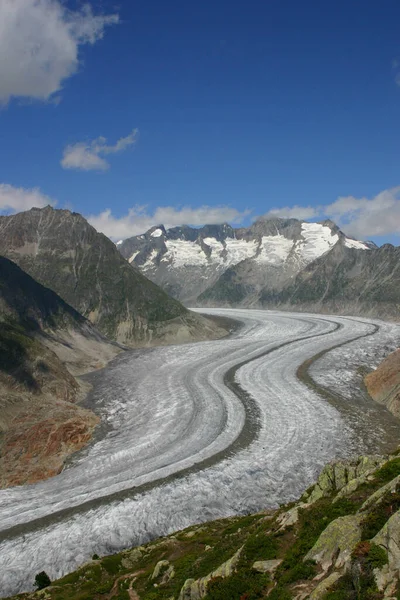 Scenic View Majestic Alps Landscape — Stock Photo, Image