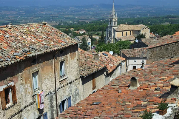 Scenic View Atmospheric Village Landscape — Stock Photo, Image