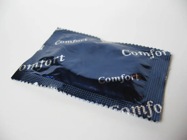 콘돔을 가까이 — 스톡 사진