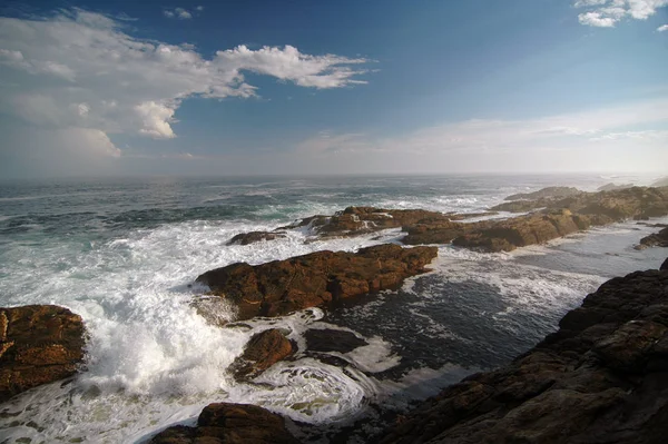 Piękny Widok Brzeg Morza — Zdjęcie stockowe