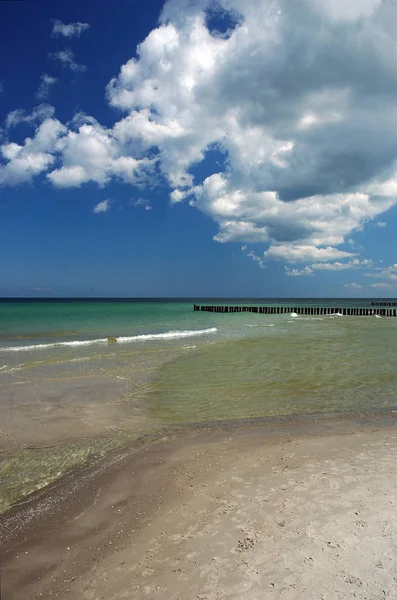 Spiaggia Baltica Concetto Viaggio — Foto Stock