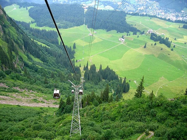 Vista Panorámica Del Majestuoso Paisaje Los Alpes —  Fotos de Stock