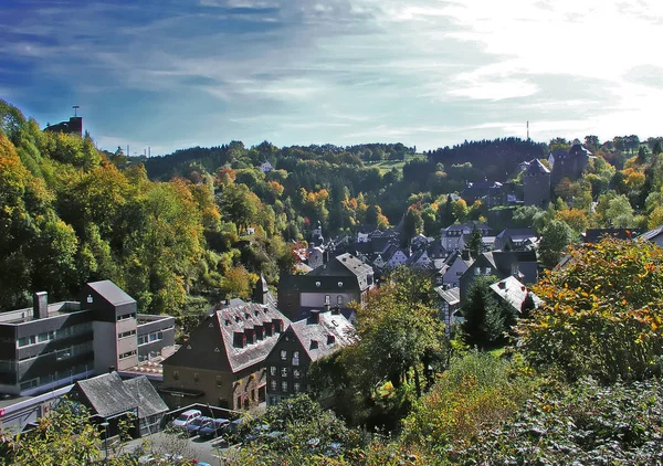 Città Della Contea Monschau Nell Anguilla Nord — Foto Stock