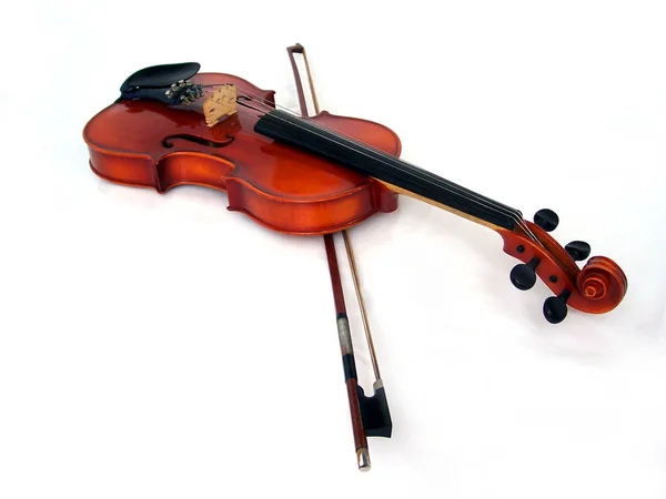 Violino Strumento Musicale Primo Piano — Foto Stock