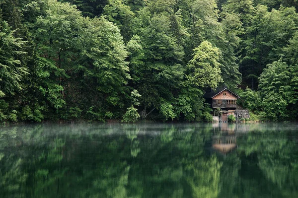 Silêncio Freibergsee — Fotografia de Stock