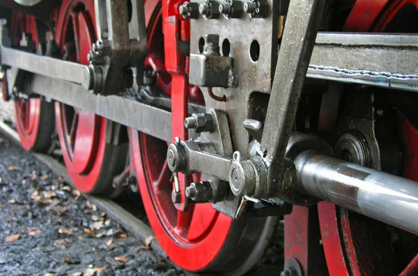 Locomotiva Vapor Estrada Ferro — Fotografia de Stock