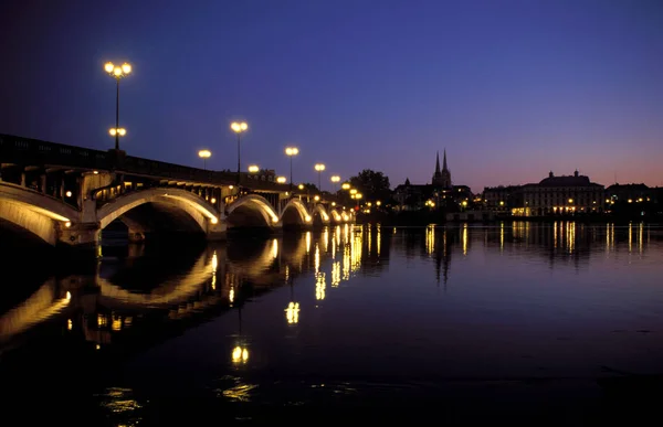 Puente Sobre Río — Foto de Stock