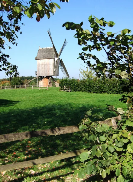 Väderkvarn Alternativ Elkraft — Stockfoto