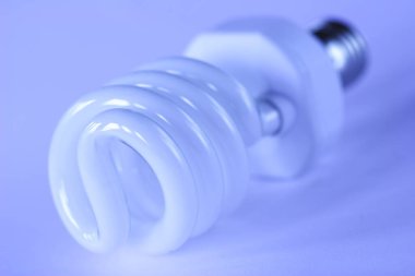 led lamp on the white background clipart