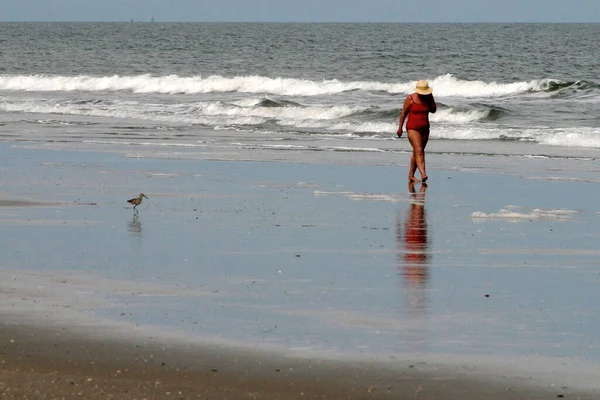 Oceano Atlântico Segundo Maior Oceano Mundo — Fotografia de Stock