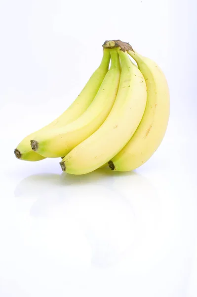 Gele Vruchten Bananen Voedsel — Stockfoto