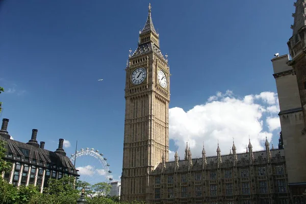 Big Ben Londynie Wielka Brytania — Zdjęcie stockowe