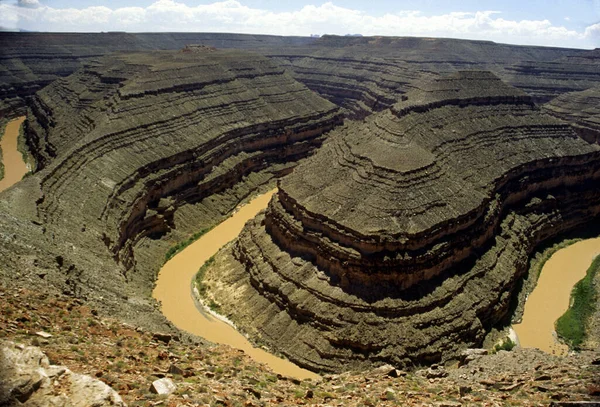 Rio San Juan Utah Eua — Fotografia de Stock